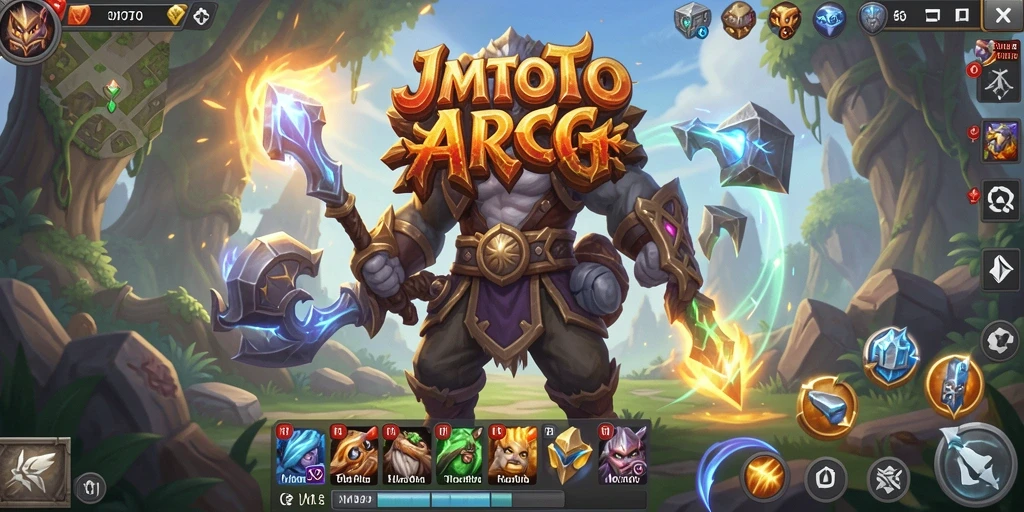 Tampilan epik dari gameplay seru JMTOTO.