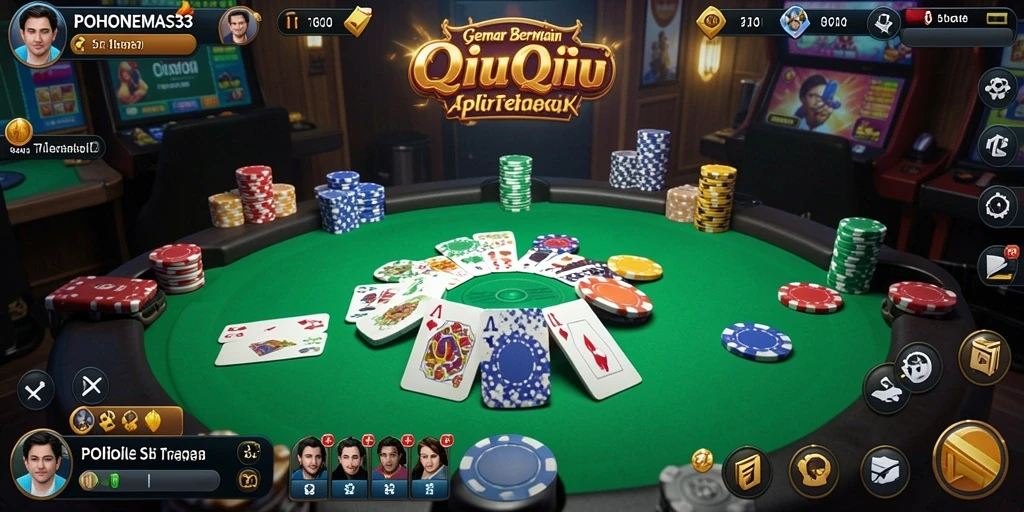 Gameplay QiuQiu yang seru dan serba cepat.