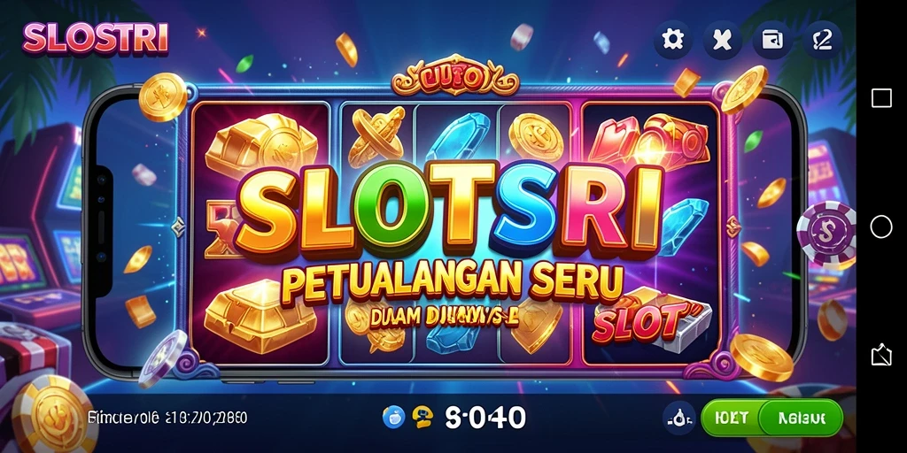 Tampilan screenshot SLOTSRI dengan gameplay petualangan yang mendebarkan.