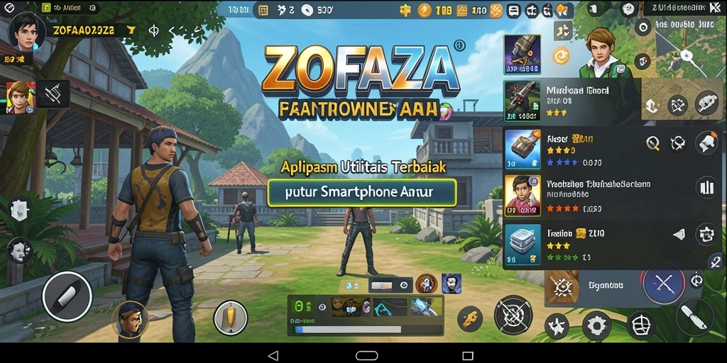 Tangkapan layar ZOFAZA menunjukkan antarmuka intuitif dan fitur pengelolaan canggih.